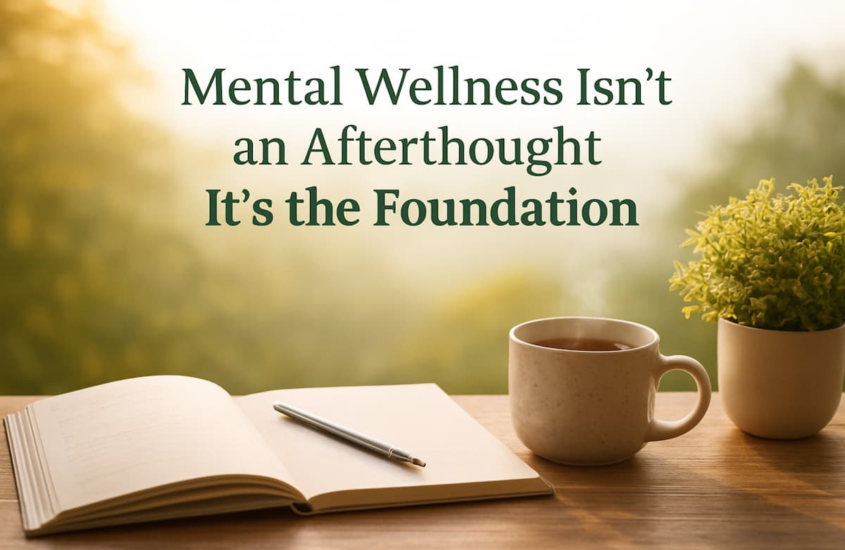 Mental Wellness Isn’t an Afterthought: It’s the Foundation